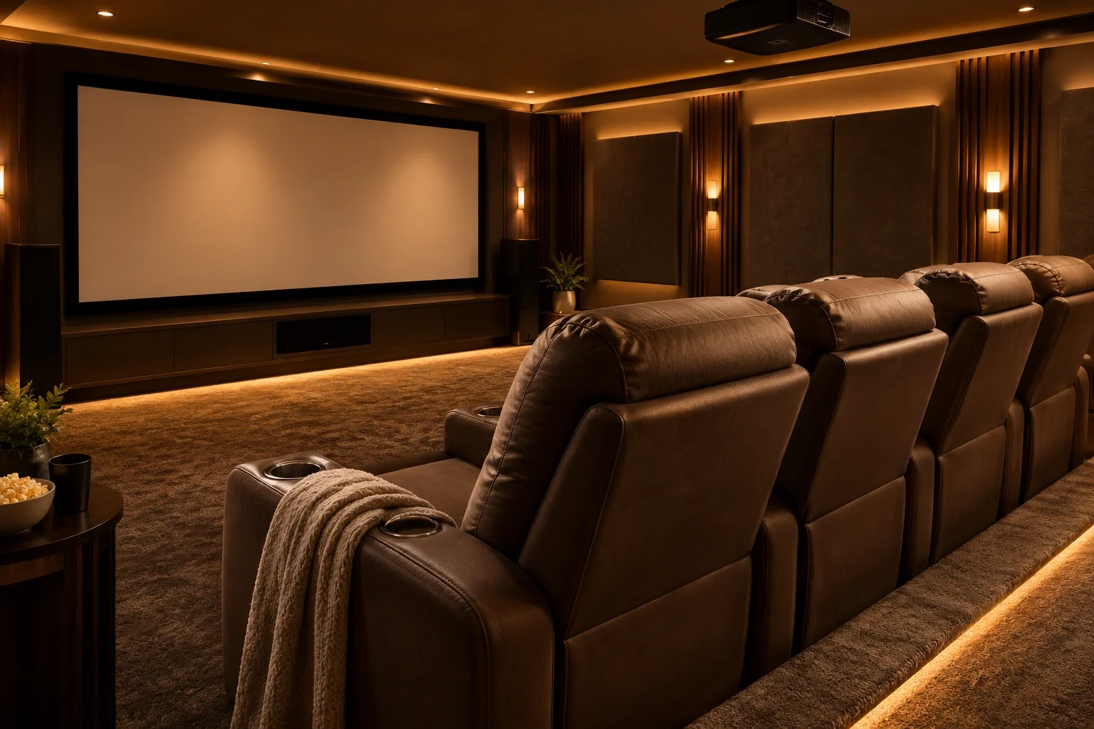 Home Theater Recliner Setup - Step by step layout guide