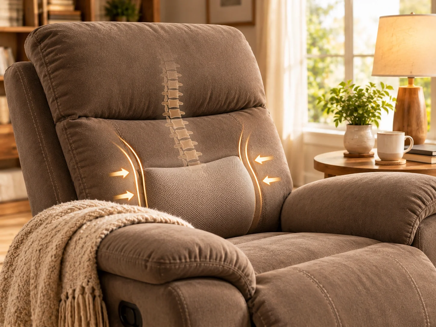 Lumbar Support - Add comfort and support to your recliner