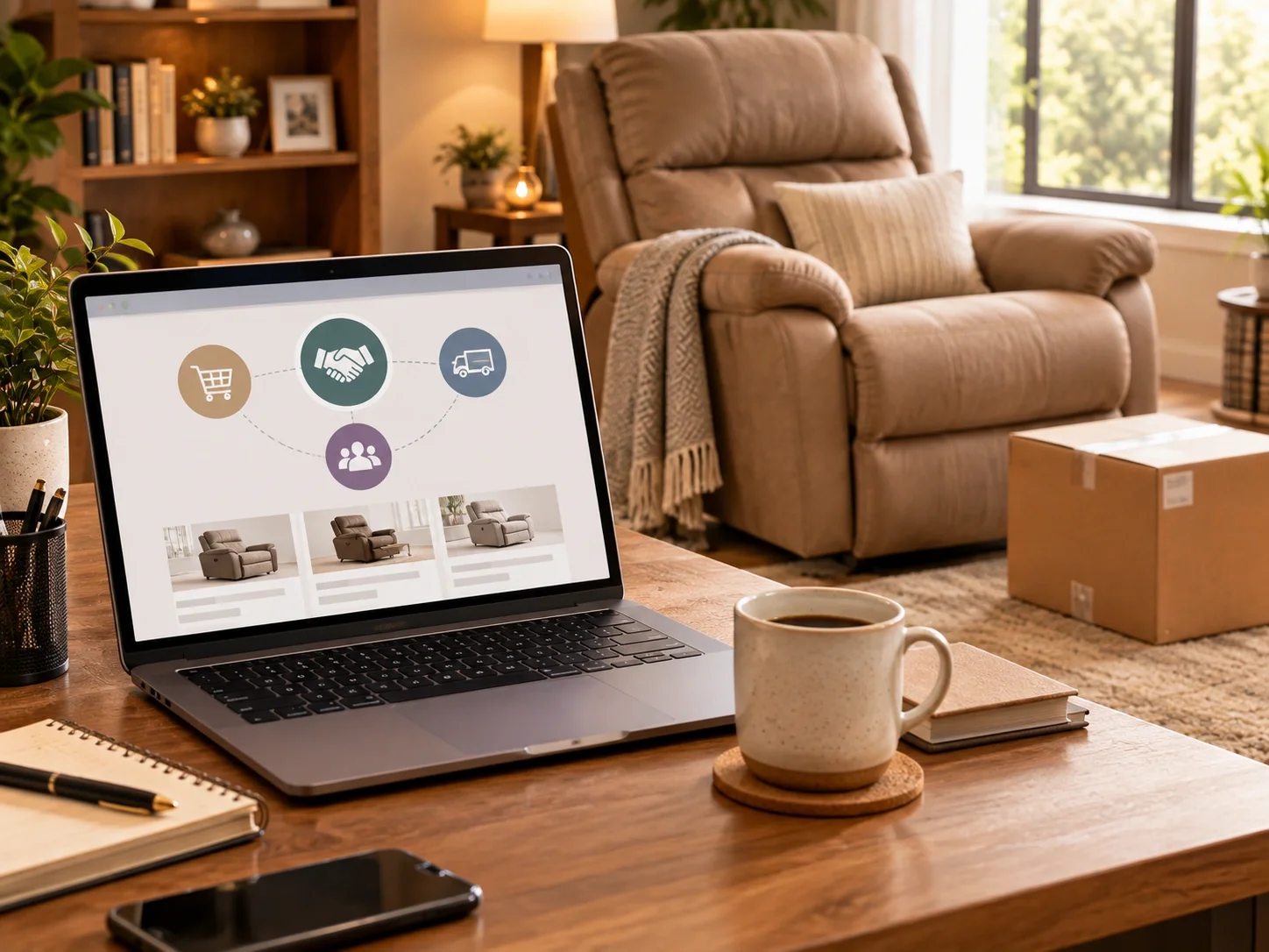 Third-party services and affiliate programs illustration